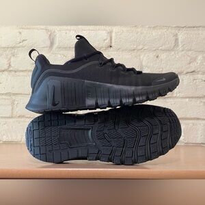 Nike Free Metcon 6 Men Sizes Triple Black Training Shoes Sneakers FJ7127-003
